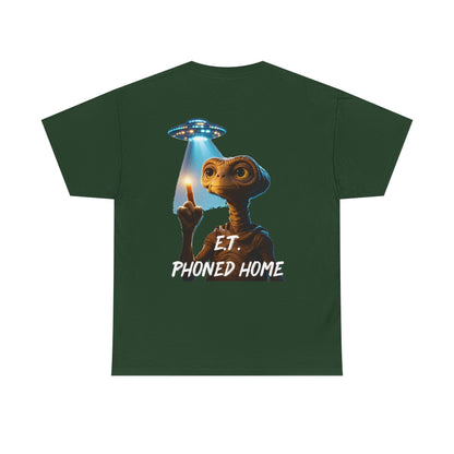 E.T. Phoned Home Tee — Retro Sci‑Fi Alien Graphic T-Shirt