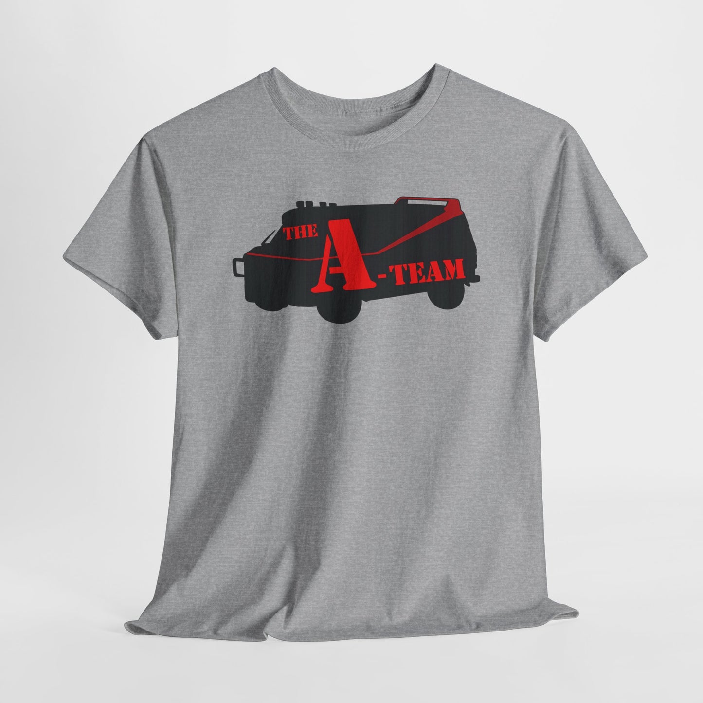 A-Team Van Graphic Tee — Retro Action TV Logo T-Shirt