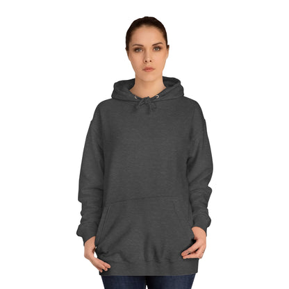 College Hoodie — “Is It Too Late to Be Good” Grinch Holiday Hoodie