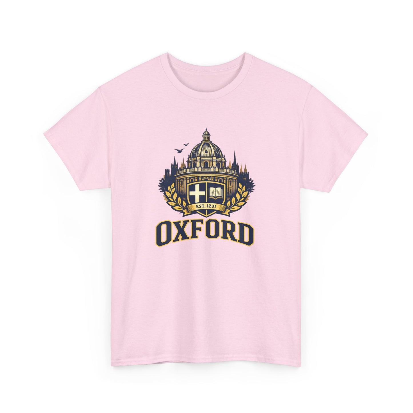 Oxford Crest T-Shirt — Vintage University Graphic Tee