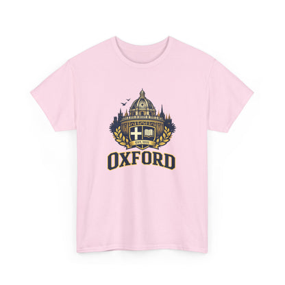Oxford Crest T-Shirt — Vintage University Graphic Tee