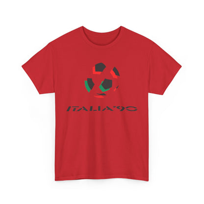 Italia '90 Soccer Tee — Vintage Football World Cup Italy T-Shirt