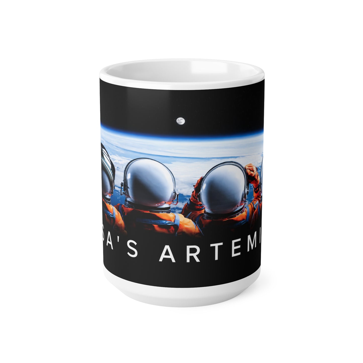 NASA Artemis III Astronauts Ceramic Coffee Mug — Space Travel 11oz & 15oz