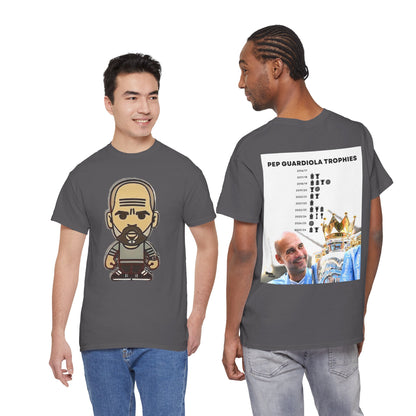 Pep Guardiola Trophies Graphic Tee