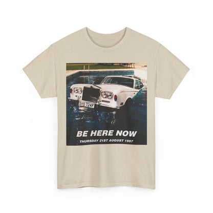 Oasis Be Here Now Vintage Graphic Tee — Retro Aesthetic T‑Shirt (Thursday 21st August 1997)