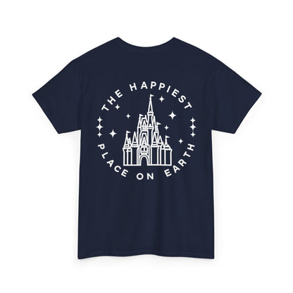 Castle Graphic Tee — "The Happiest Place on Earth" Theme Park T‑Shirt
