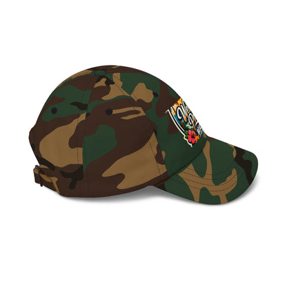 West Palm Beach Dad Cap — Vintage Surfboard Floral Beach Hat