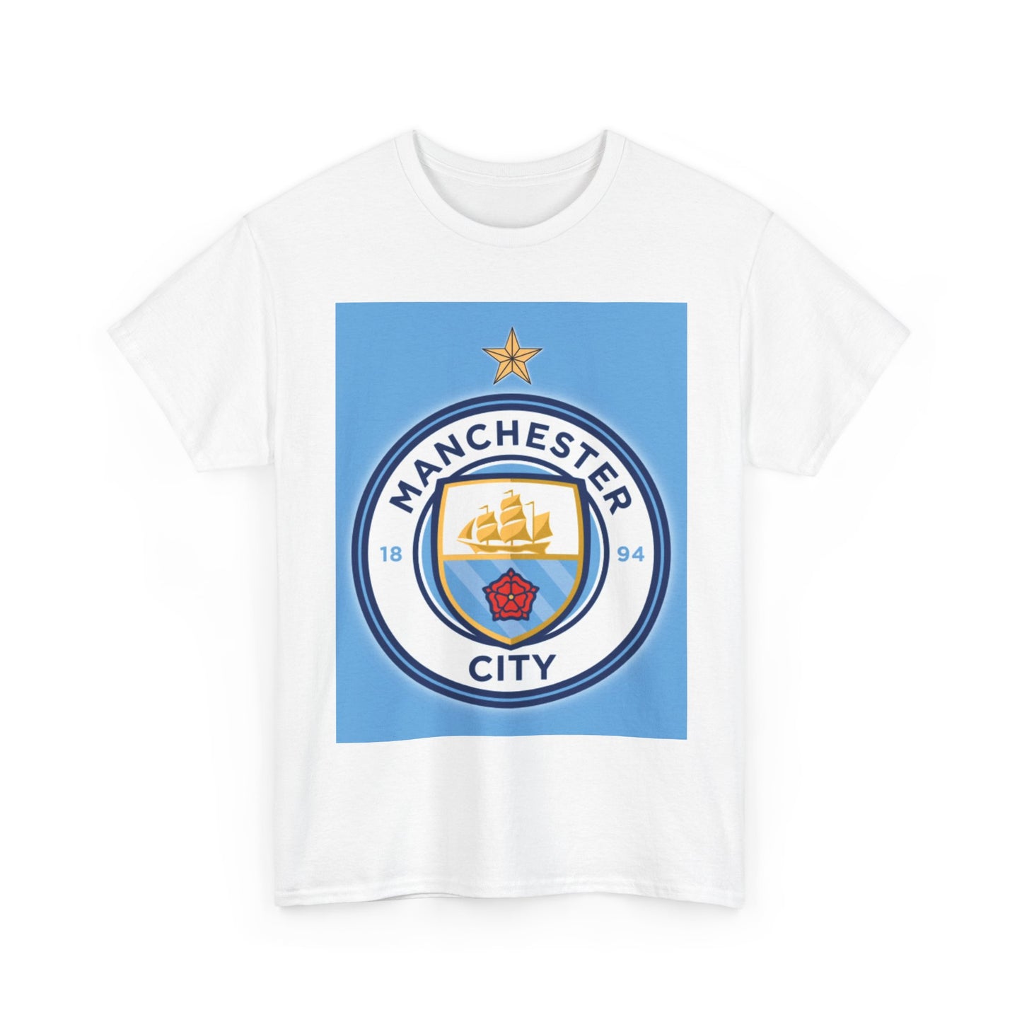 Manchester City Logo T-Shirt – Football Fan Tee