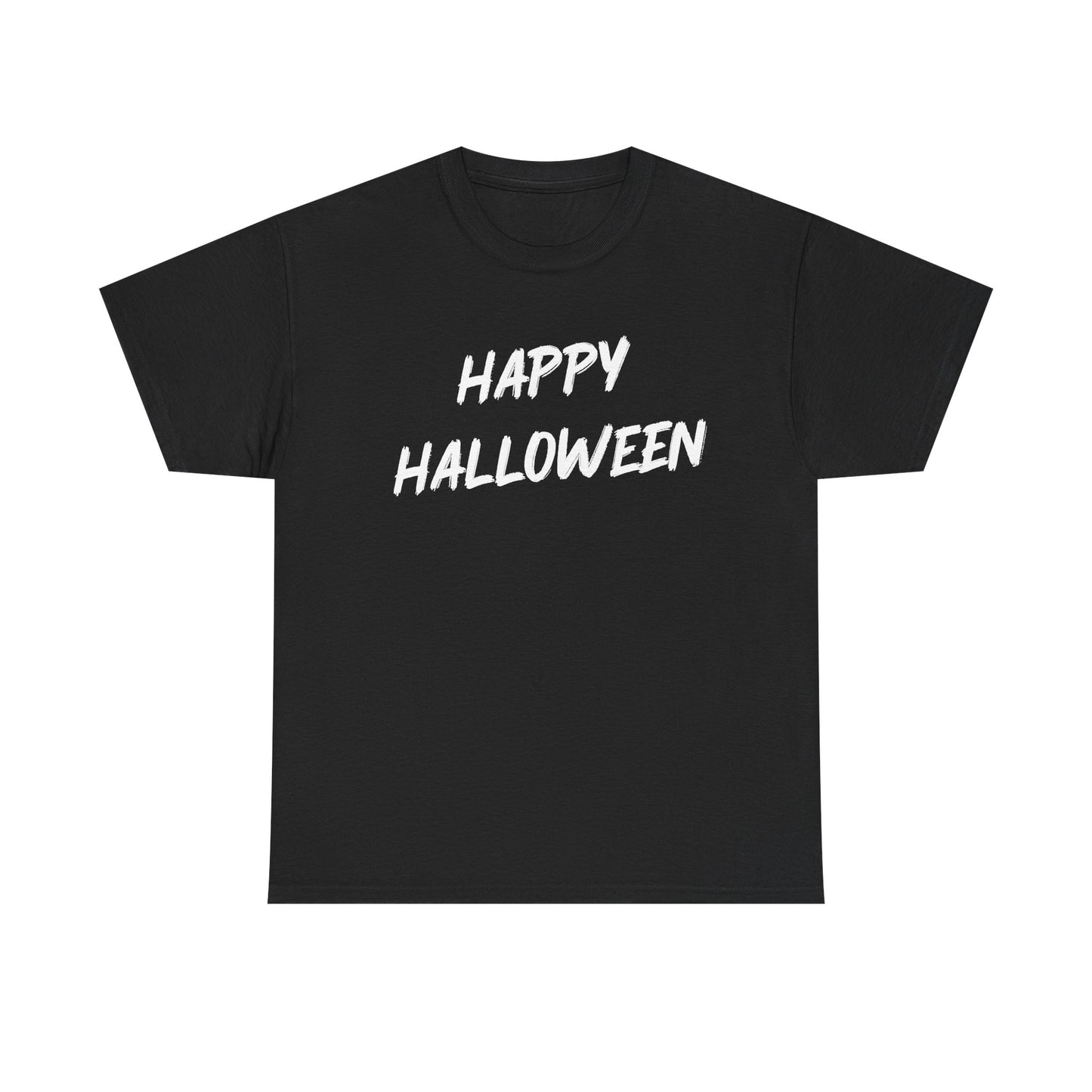 Happy Halloween T-Shirt – Spooky Script Holiday Tee