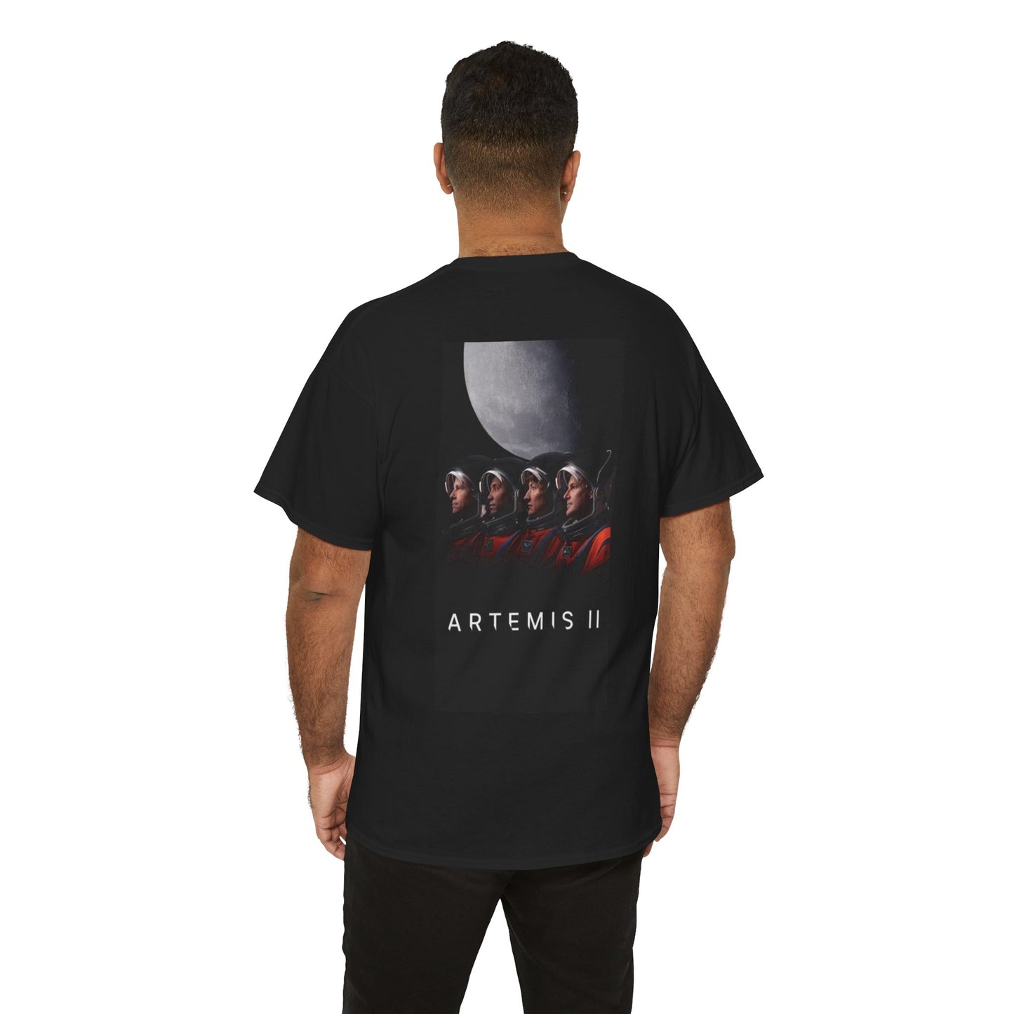 Artemis 2 Astronaut Crew Tee — Retro Spacewalk Graphic T-Shirt
