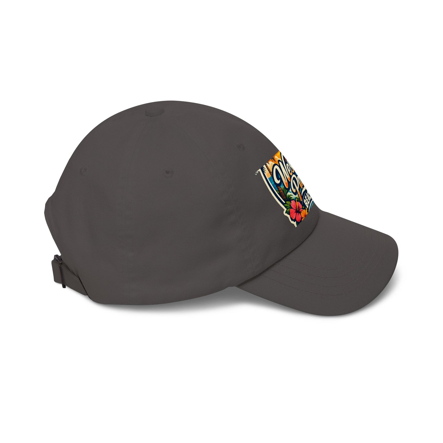 West Palm Beach Dad Cap — Vintage Surfboard Floral Beach Hat