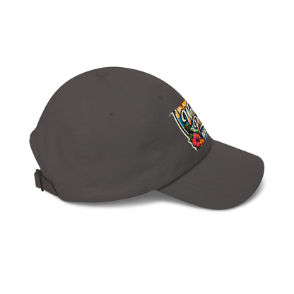 West Palm Beach Dad Cap — Vintage Surfboard Floral Beach Hat