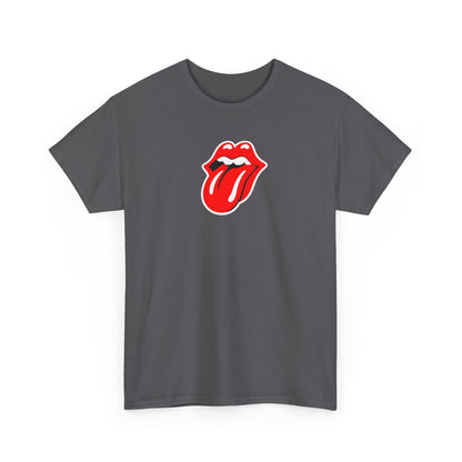 Rock Retro Red Tongue and Lips Graphic Tee
