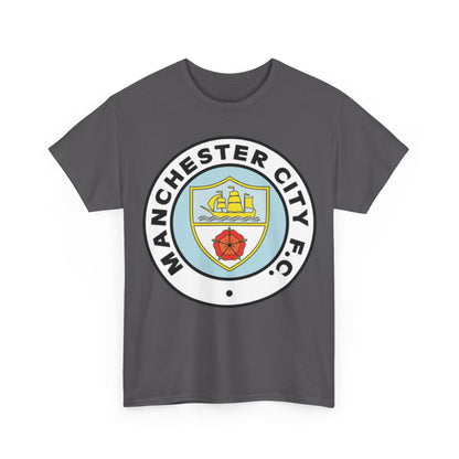 Manchester City F.C. Retro Crest T-Shirt – Retro Football Fan Tee