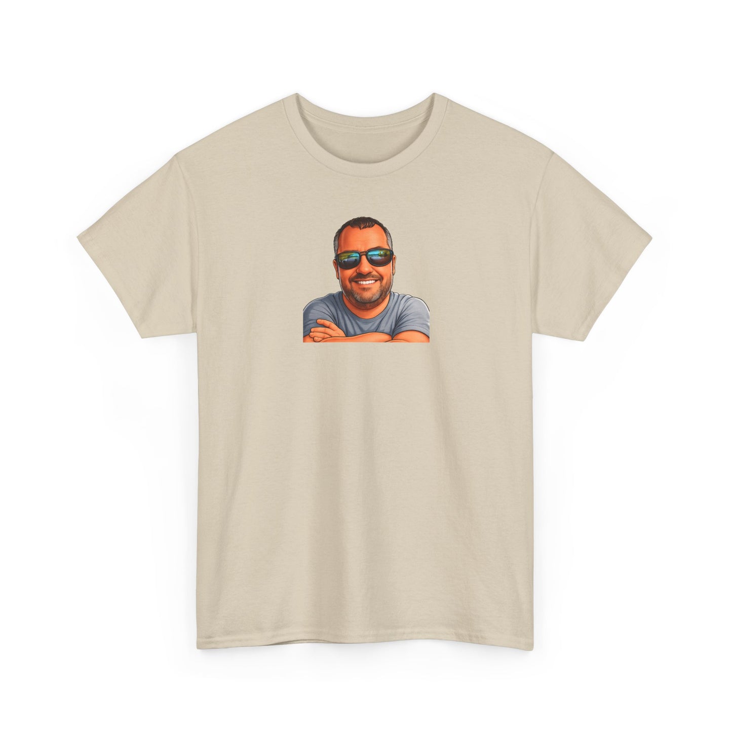 Graphic Tee — "E.T. Phoned Home" Smiling Guy Retro Design