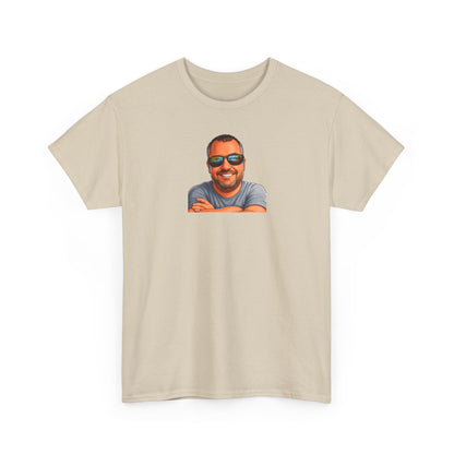 Graphic Tee — "E.T. Phoned Home" Smiling Guy Retro Design