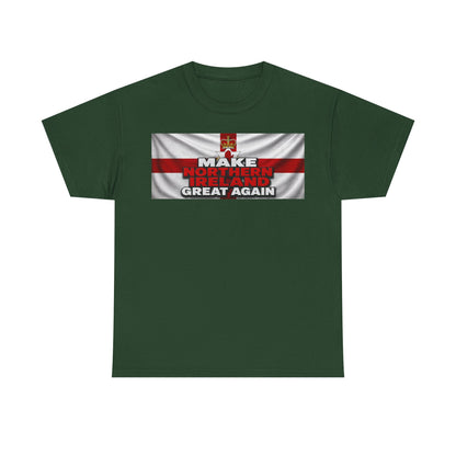 Northern Ireland Collage Tee — "Make Northern Ireland Great Again" Graphic T-Shirt