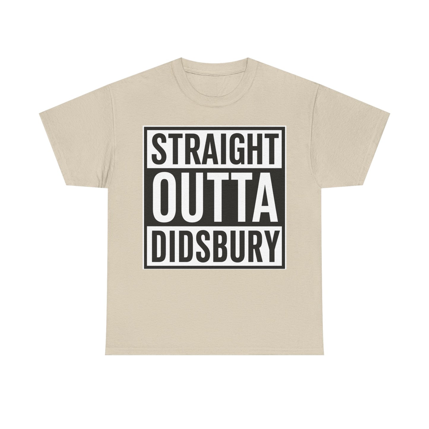 Straight Outta Didsbury T‑Shirt — Graphic City Pride Tee