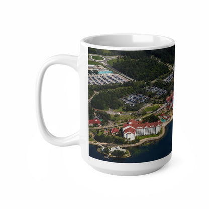 DIsney World Grand Floridian Resort Aerial Photo Coffee Mug — Scenic 11oz & 15oz Ceramic Cup