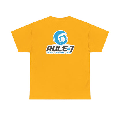 T-Shirt — Rule #7 “Don’t Freak Out” Logo Tee