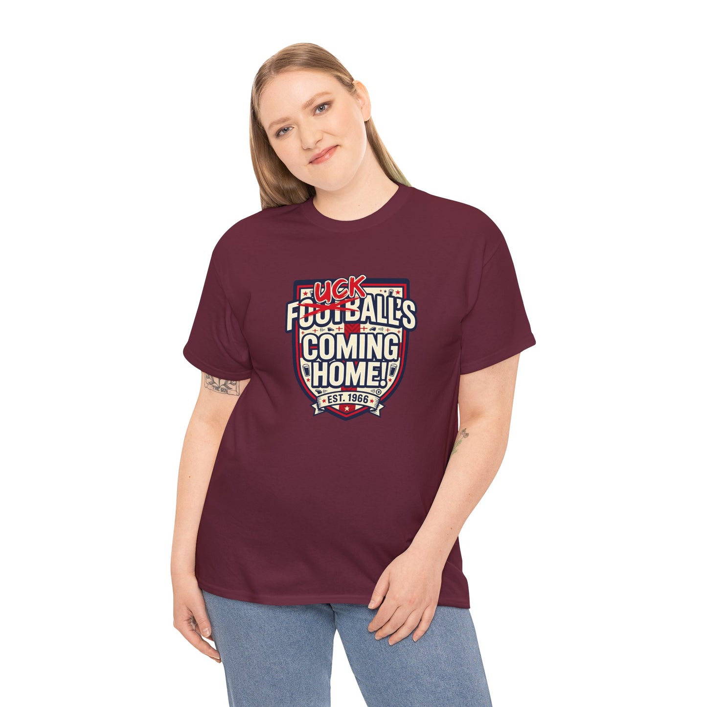 Provocative 'F*ck All's Football's Coming Home' Graphic Tee