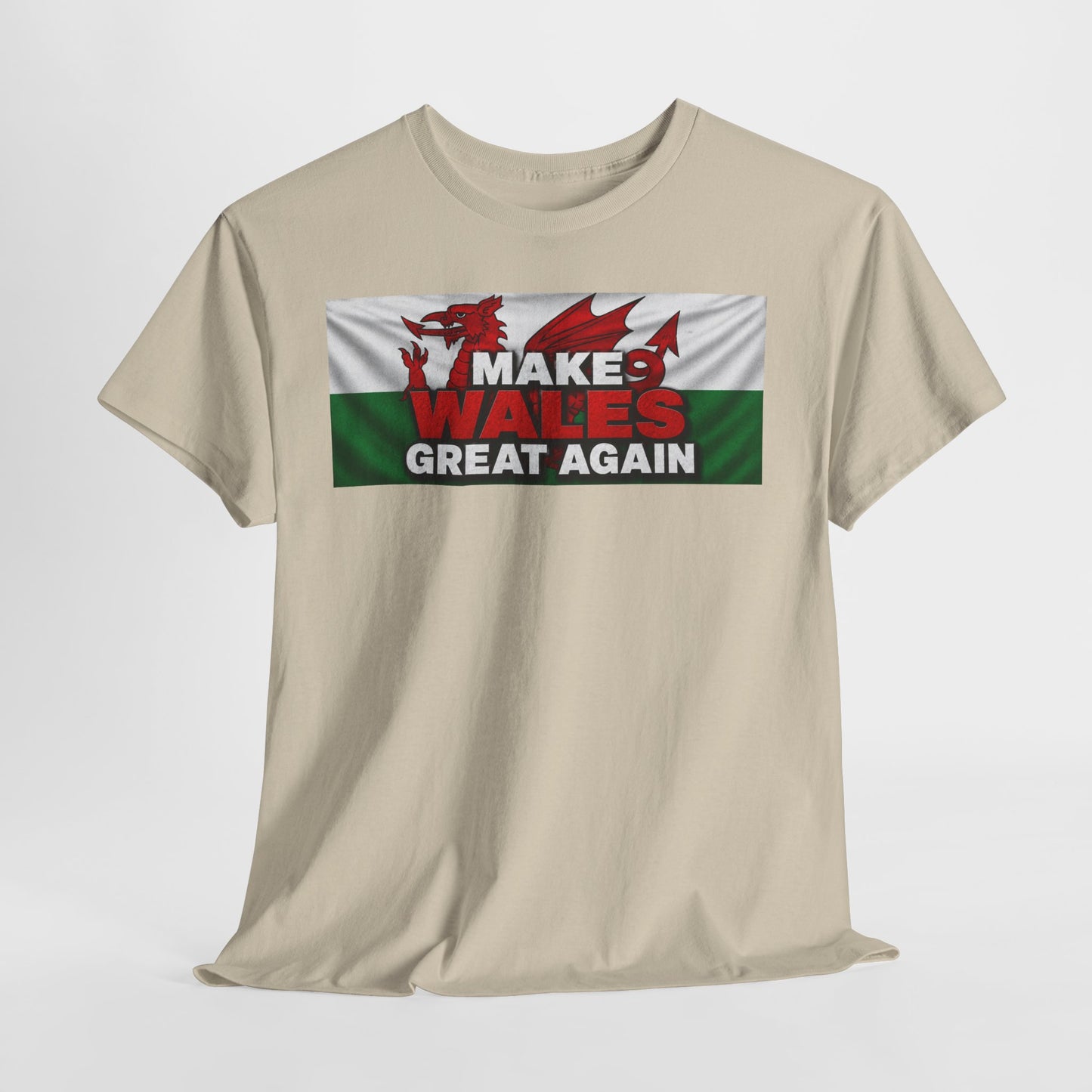 Wales Pride T-Shirt — 'Make Wales Great Again' Welsh Dragon Tee