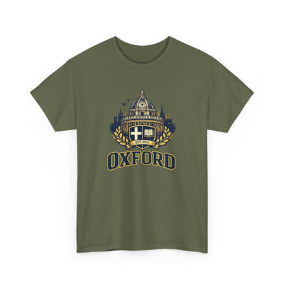 Oxford Crest T-Shirt — Vintage University Graphic Tee