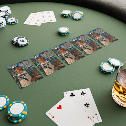 Florida Man Playing / Poker Cards
