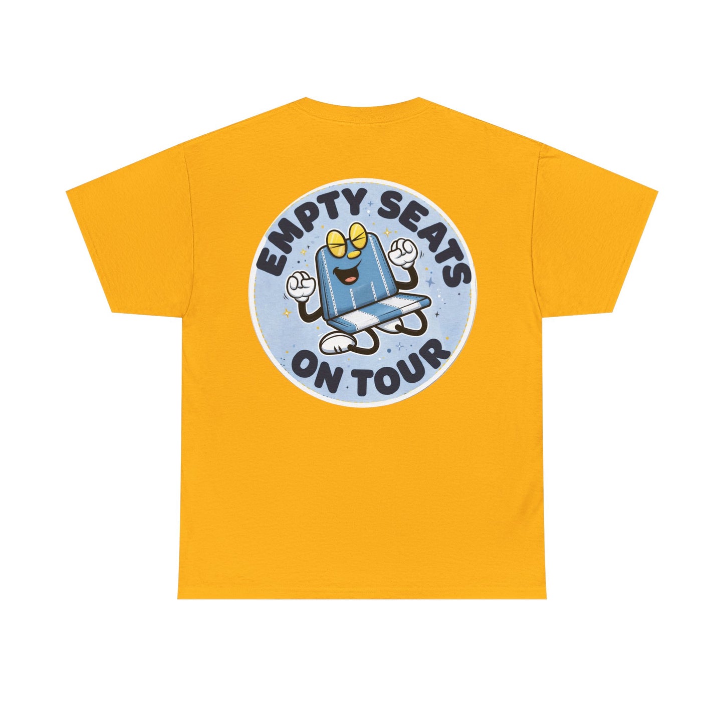 Manchester City T-Shirt — 'Empty Blue Seats On Tour' Retro Skate Graphic Tee