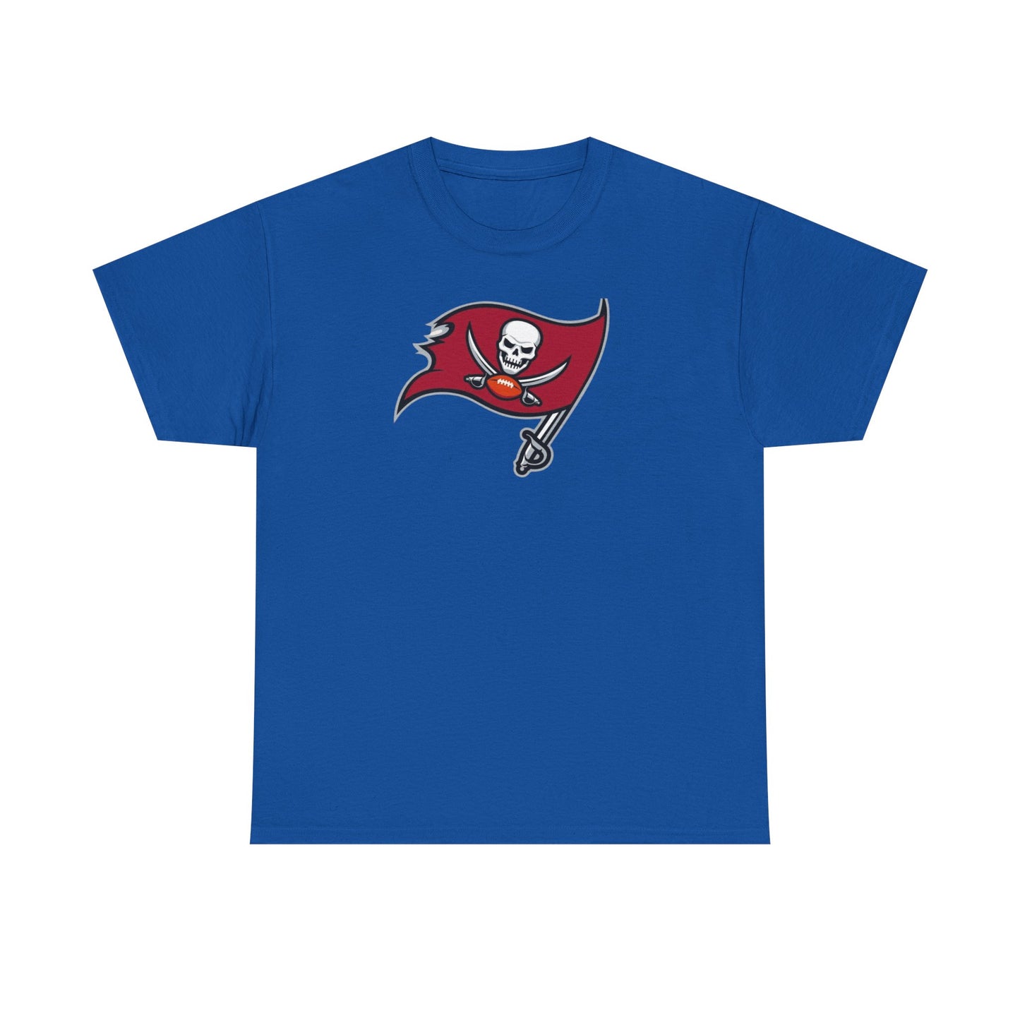 Tampa Bay Buccaneers Flag T-Shirt — Football Pirate Logo Tee
