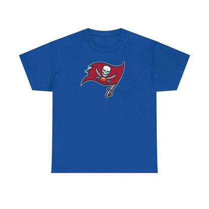 Tampa Bay Buccaneers Flag T-Shirt — Football Pirate Logo Tee
