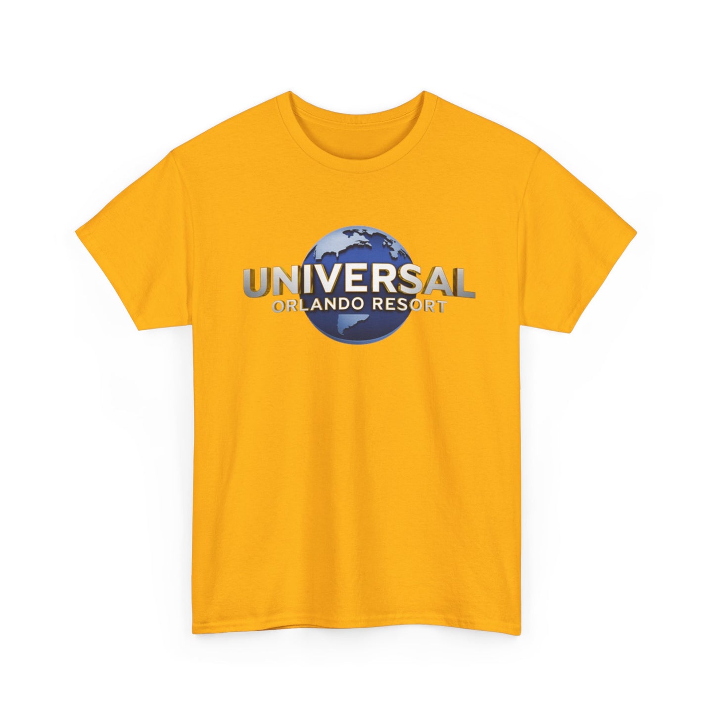 Universal Orlando Resort T‑Shirt — Retro Globe Logo Souvenir Tee