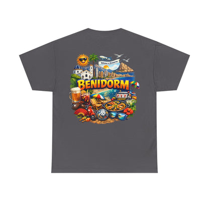 Benidorm Souvenir T‑Shirt — Spain Beach Holiday Graphic Tee
