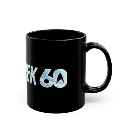 Star Trek 60th Anniversary Black Coffee Mug — Sci‑Fi Fan Gift (11oz/15oz)