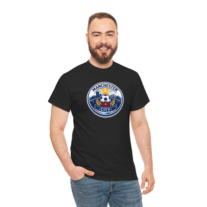 Manchester City Crest T-Shirt — Soccer Fan Tee
