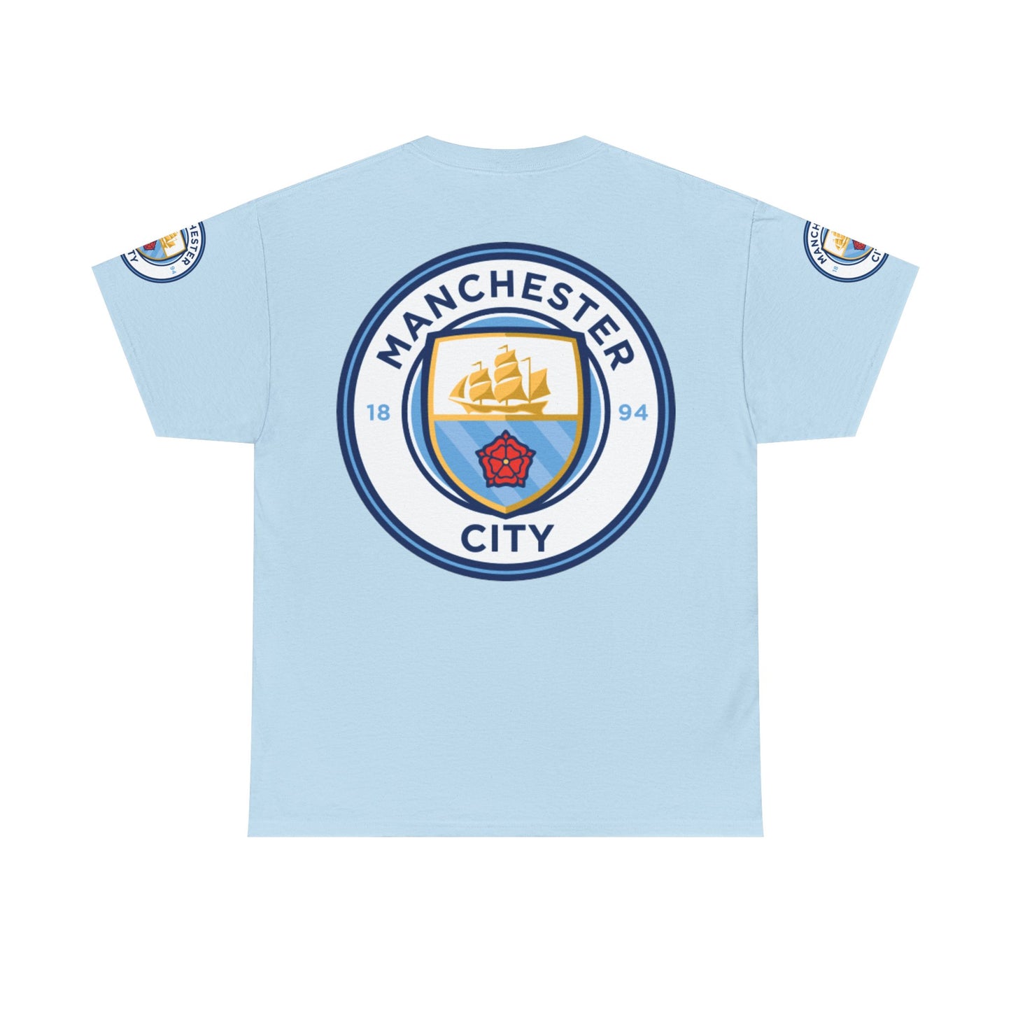 Manchester City Crest T-Shirt — Football Club Logo Tee