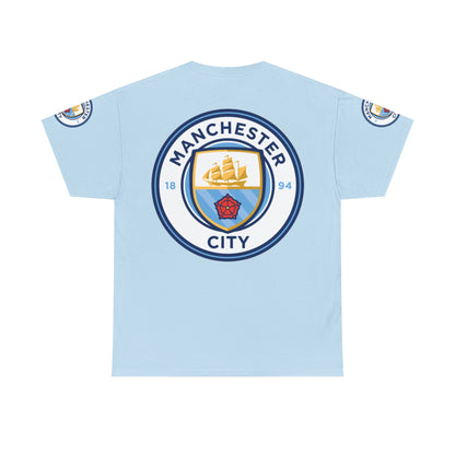 Manchester City Crest T-Shirt — Football Club Logo Tee