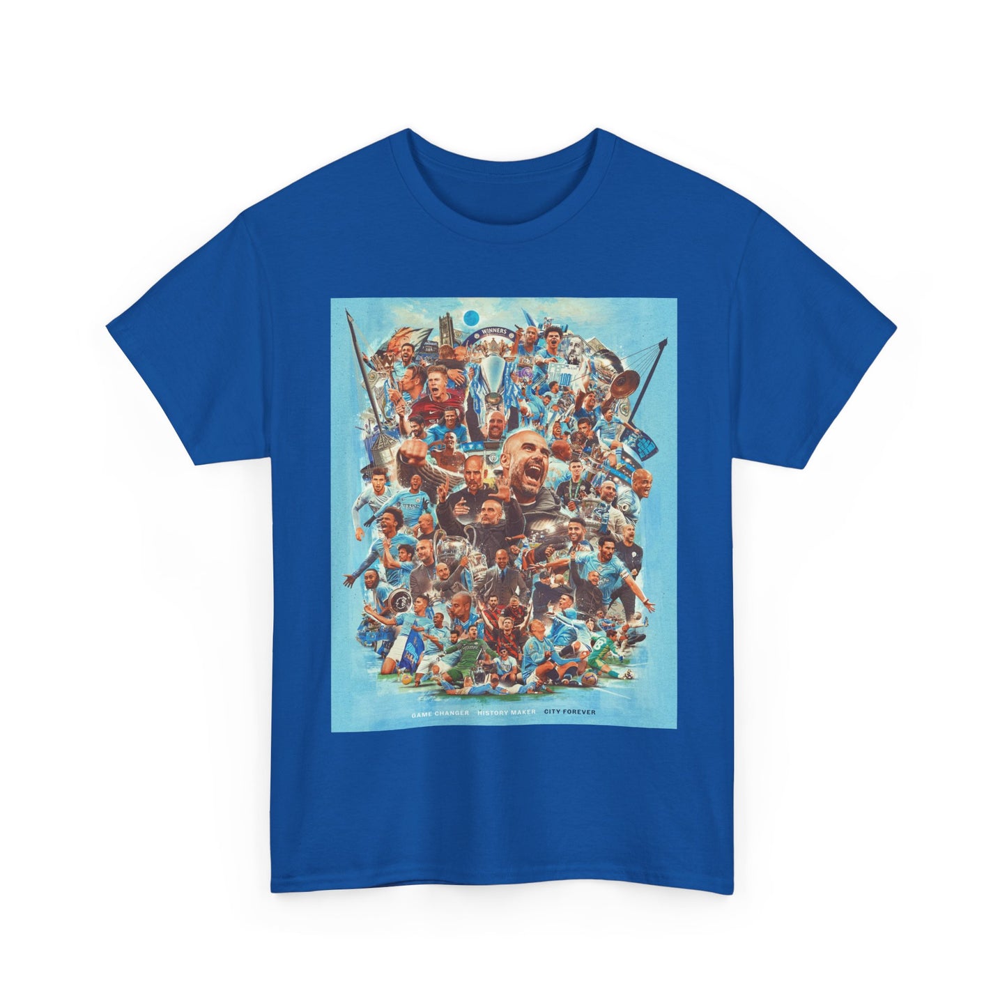 Pep Guardiola History Maker Poster T-Shirt