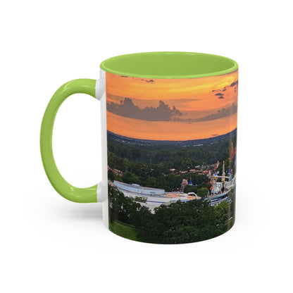 Disney Magic Kingdom Castle Sunset Coffee Mug (Accent, 11/15oz)