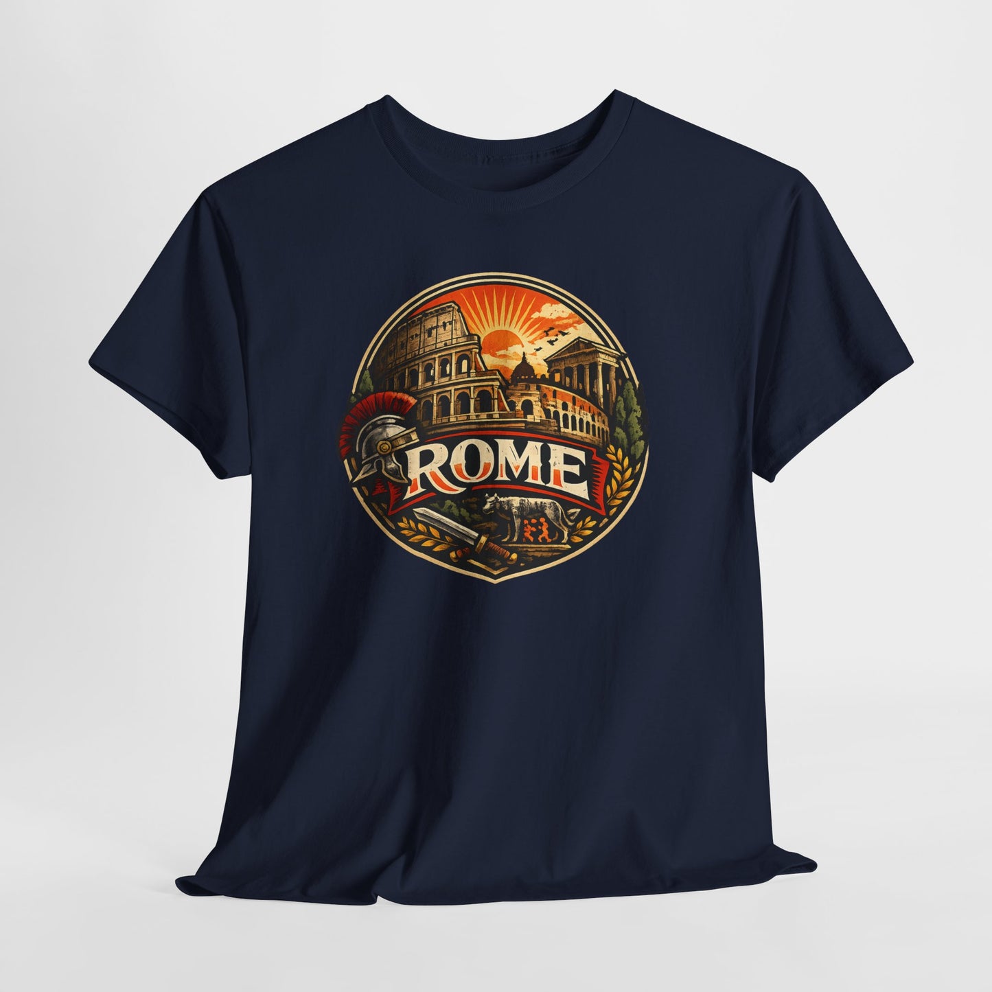 Rome Vintage Graphic Tee — Retro Italy Travel T-Shirt
