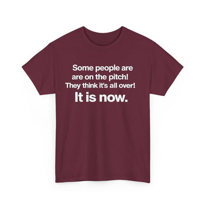 Some people are on the pitch - England 1966 T-Shirt — Bold Motivational Quote Tee
