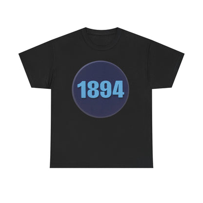 1894 Manchester City Circle Graphic Tee — Vintage Year Anniversary T-Shirt