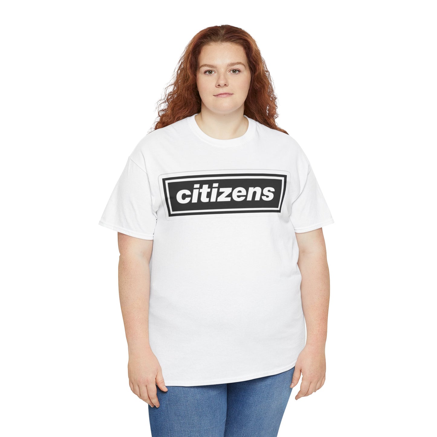Citizens Manchester City Logo T-Shirt — Minimal Retro Box-Logo Tee