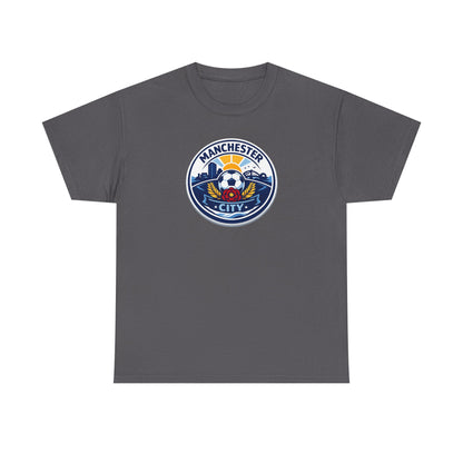 Manchester City Crest T-Shirt — Soccer Fan Tee