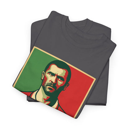 Keane Football Poster Tee — Retro Soccer Jersey Graphic T-Shirt
