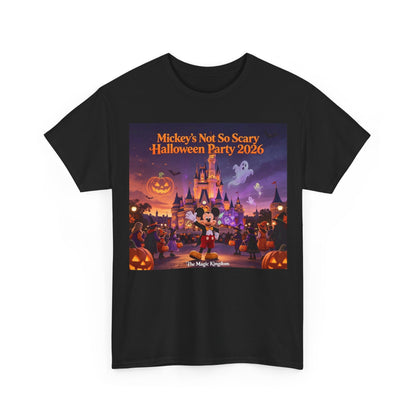Halloween Party Tee — "Mickey's Not So Scary Halloween Party 2026"