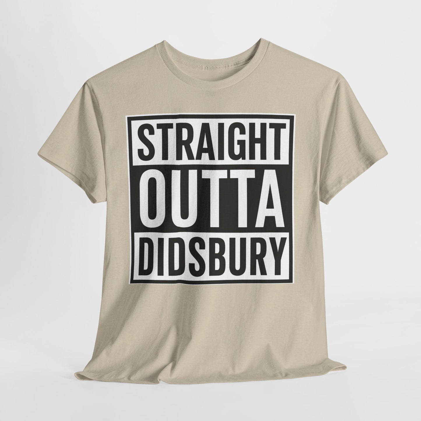 Straight Outta Didsbury T‑Shirt — Graphic City Pride Tee