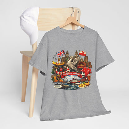 Liverpool Landmarks & You'll Never Walk Alone T-Shirt