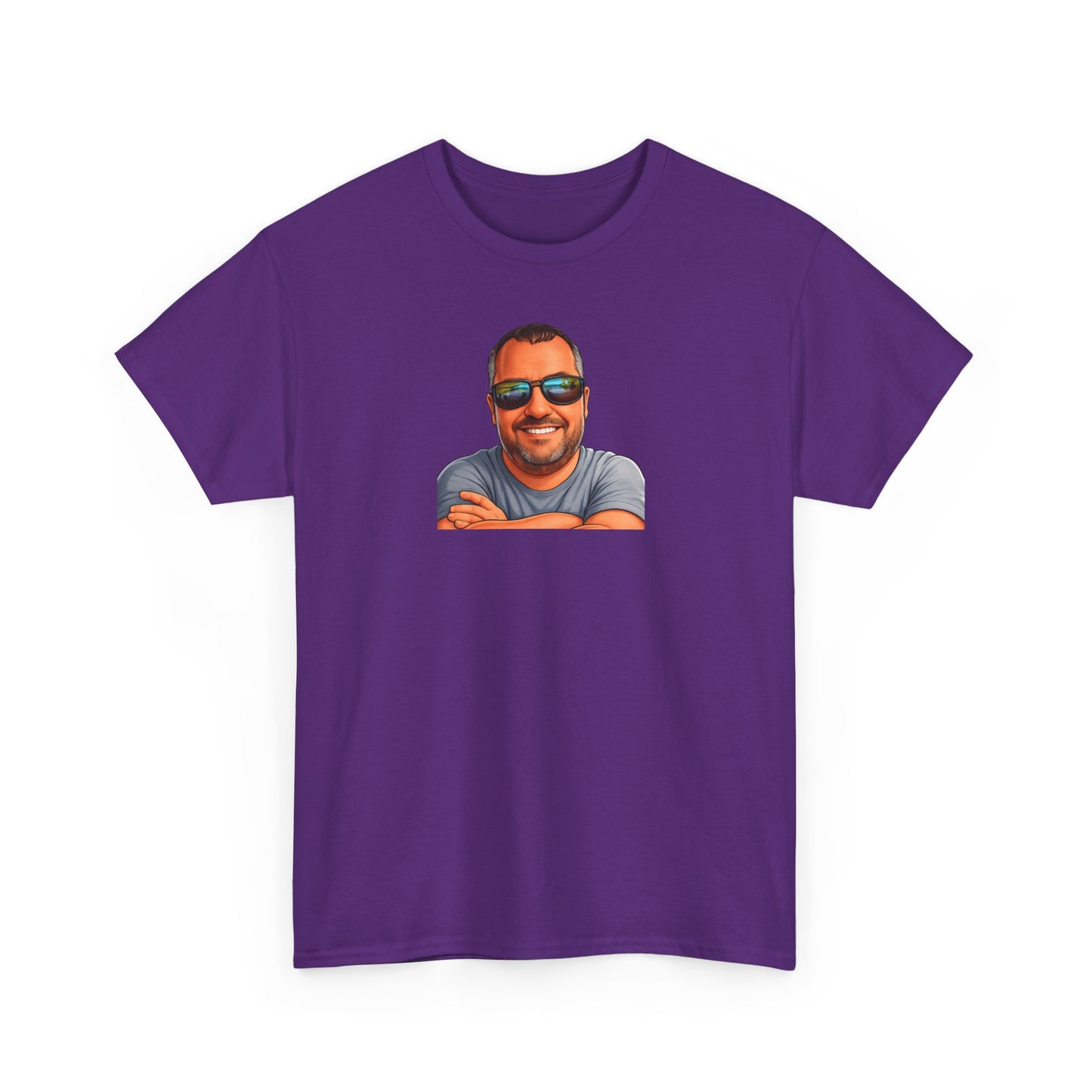 T-Shirt — "Mama Always Said Life Is Like A Box Of Chocolates" Graphic Tee (Funny Retro Portrait)