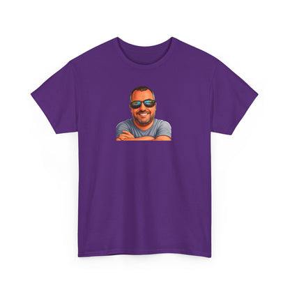 T-Shirt — "Mama Always Said Life Is Like A Box Of Chocolates" Graphic Tee (Funny Retro Portrait)